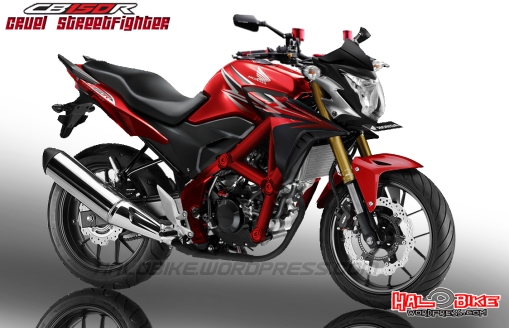 Honda CB150R Cruel Streetfighter-RED