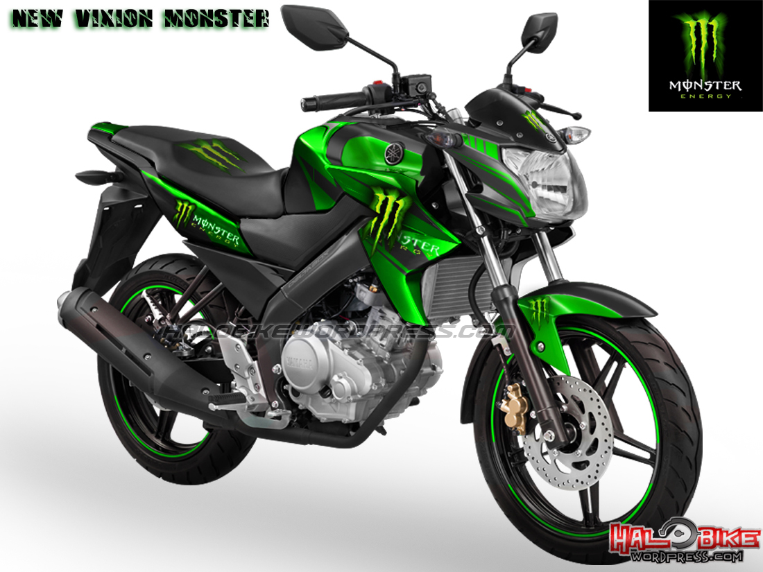 New Yamaha Vixion Decal Monster Energy Halobikes Blog
